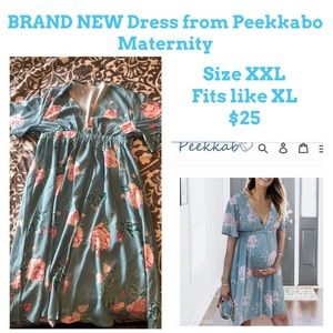 Floral Maternity Dress